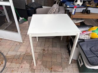 White desk