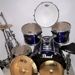 🥁 Pearl Export 5-Piece Drum Kit w/ Cymbals