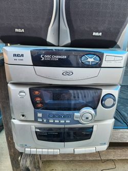 RCA CONIXAL TURNTABLE & DISC CHANGER