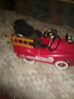 An old vintage Fire Department truck