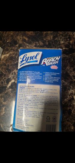 Lysol ready brush
