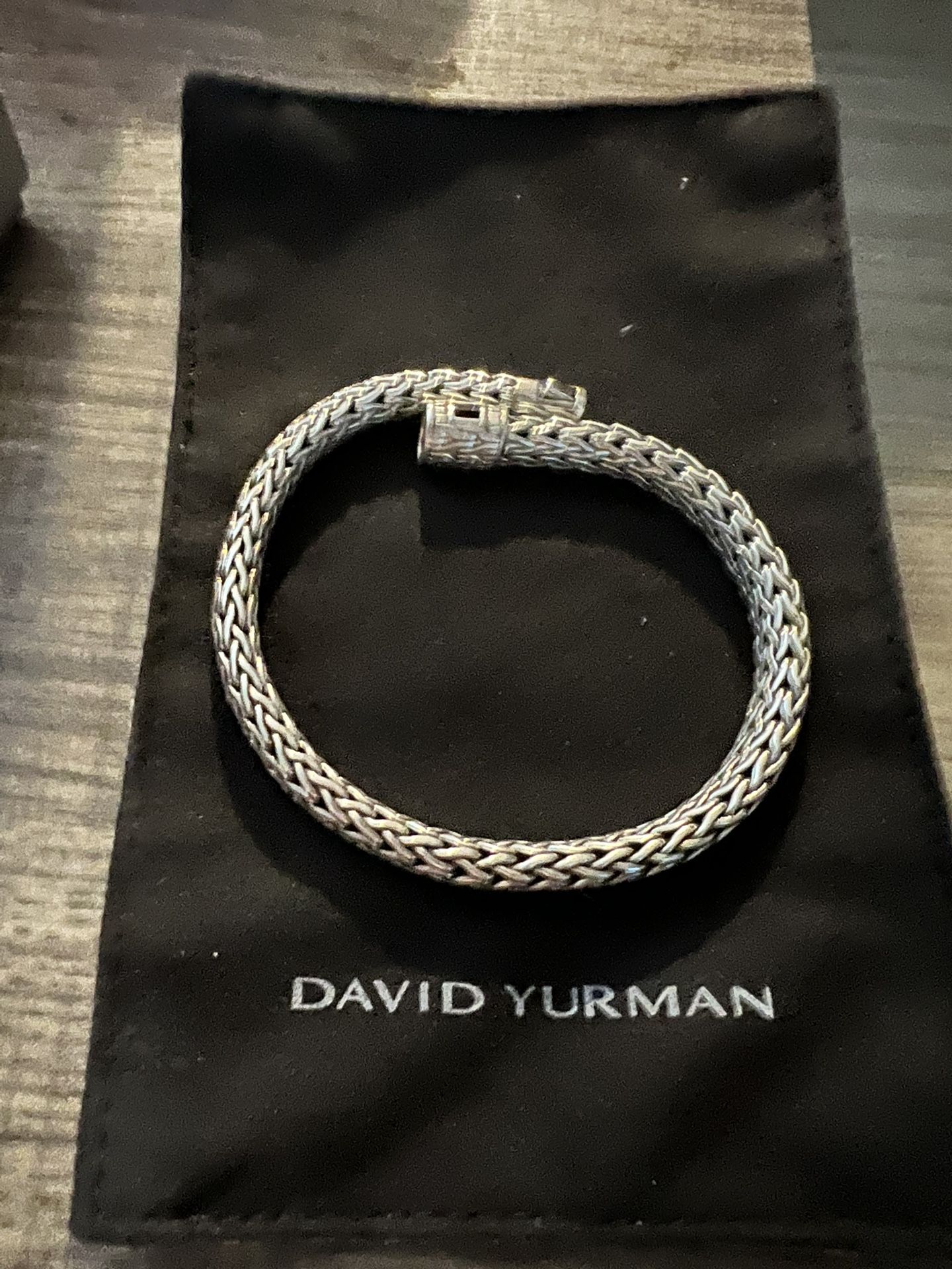MENS AUTHENTIC SILVER BRACELET 