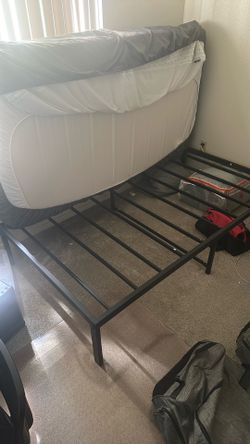 Twin bed frame (mattress not included)