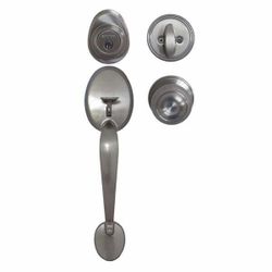 Gatehouse – Lexington Keyed Entry Handleset / Finish: Stain Nickel -