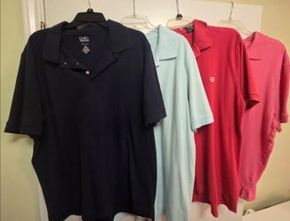 30+ Men's Polo Shirts (Izod, Chaps, etc.)