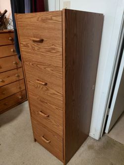 Tall chest of drawers