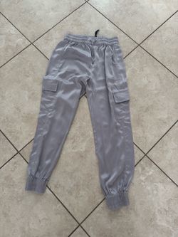 Silk pants
