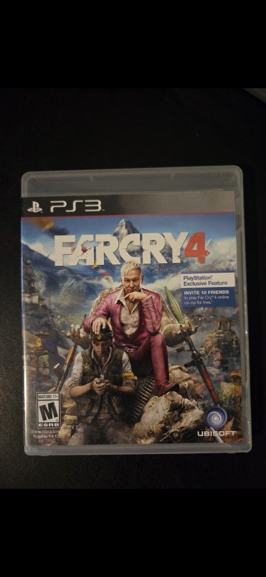 PS3 Game- FARCRY 4
