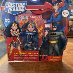 Justice League Valentine Gift Set