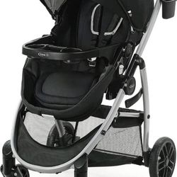 Graco Modes Pramette Stroller, Baby Stroller with True Pram Mode, Reversible Seat, One Hand Fold, Ex