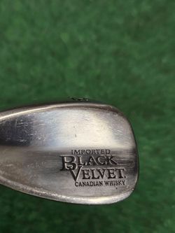 Black Velvet Canadian Whisky 52° GapWedge Golf Club, LH