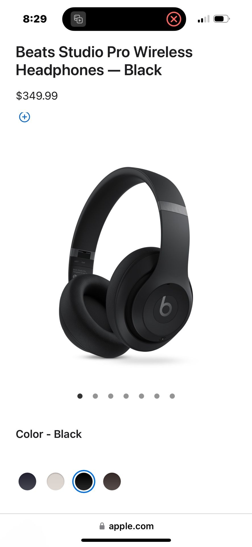 Beats Studio Pro Headphones 