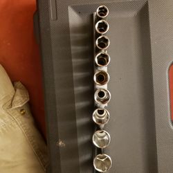 Metric Deep-well Sockets 3/8 Drive