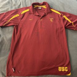 USC Trojans Football Nike Polo XL