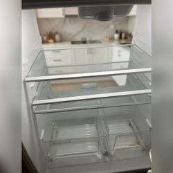 Refrigerator with Heavy Frost Buildup, Used Condition – Houston, TX