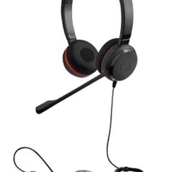 Jabra Evolve 30 II MS stereo - Headset - on-ear - wired - USB-C, 3.5 mm jack