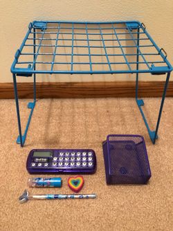 School Locker Shelf plus extras