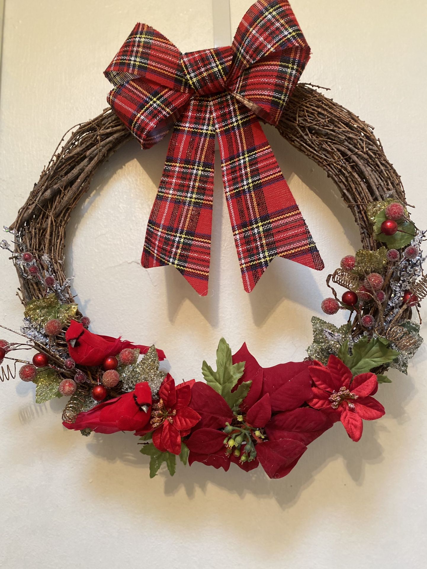 Cardinal Wreath