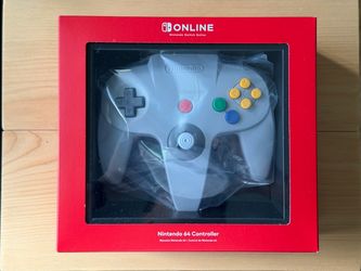 Nintendo Switch Online N64 Wireless Controller - Brand New - Unopened USA