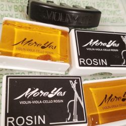 VIOLINMUTE 4/4 Violin Practice Mute. MOREYES String Rosin