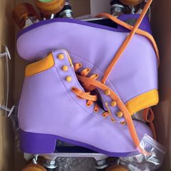 Purple Quad Skates Size 8
