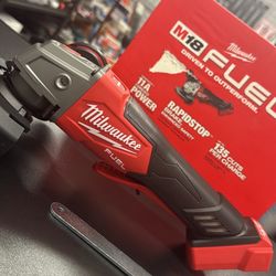 M18 FUEL 18V Lithium-Ion Brushless Cordless 4-1/2 in./5 in. Grinder w/Paddle Switch (Tool-Only)