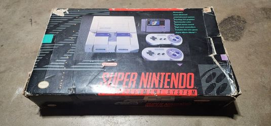 Super Nintendo Original Box Only 