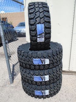 35x12.50R17 LT New Gladiator XComp Mud Terrain 10 Ply Tires