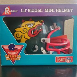 Riddell Mini Helmet RARE Barcelona Dragons
