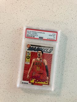 2019 Panini Donruss Trae Young Net Marvels #16 Hawks PSA 10 GEM MINT