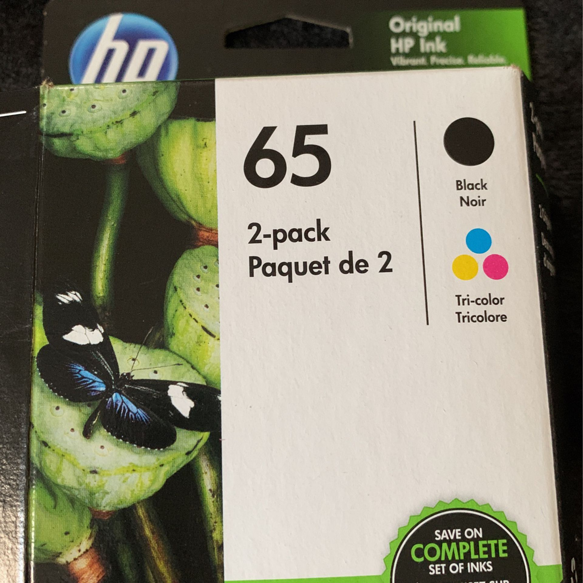 HP 65 ink Tri-color 