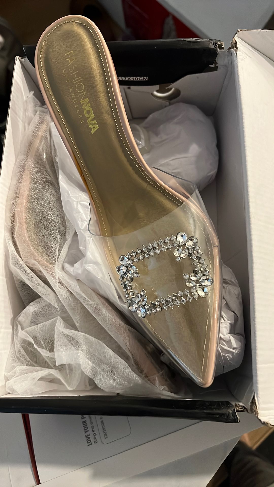 New Clear Heels