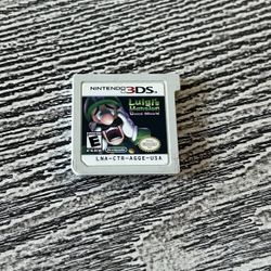 Luigi’s Mansion Dark Moon Nintendo 3DS game. $15