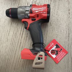 Milwaukee M18 FUEL 18V Lithium-Ion Brushless Cordless 1/2 in. Hammer Drill/Driver (Tool-Only)