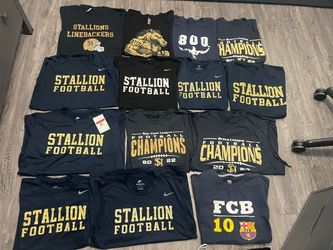 San Juan Hills High School (SJHHS) Football Clothing Lot