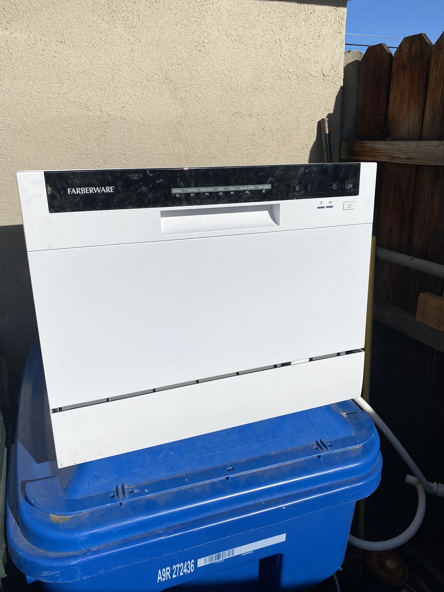 Farberware Portable Countertop Dishwasher 