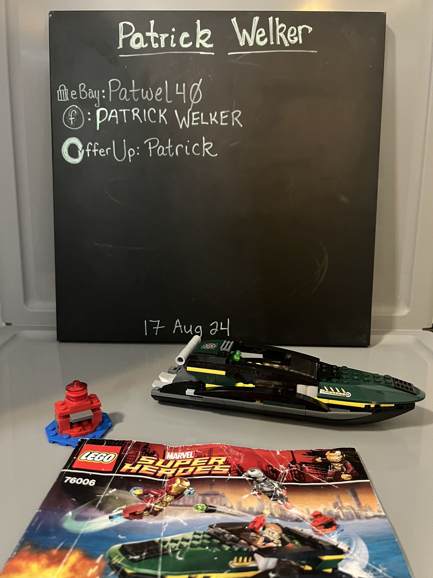 76006 LEGO Iron Man 3 Iron Man Extremis Sea Port Battle