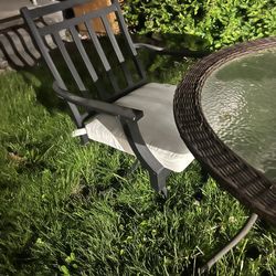 Table With Two Nice Chairs 