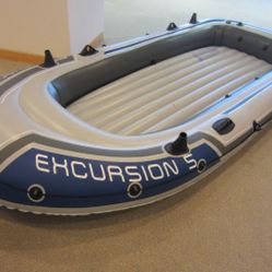 Inflatable Boat With Trolling Motor And Battery Box