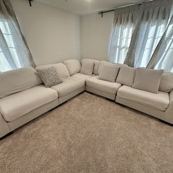Couches 5 Piece Sectional / Natural Color 