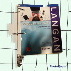 college writing skills with readings
