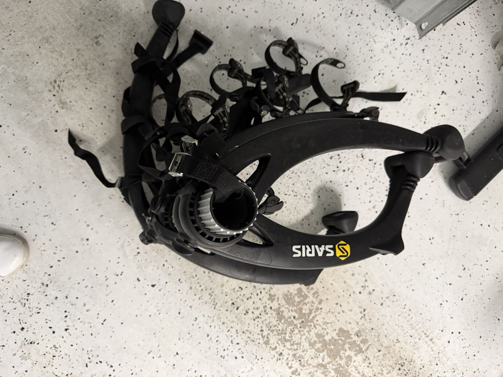 Saris Bones trunk-mounted bike rack.