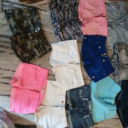 Cloths Short Shorts & Blouses