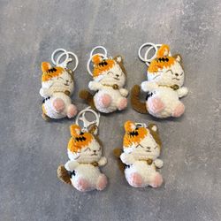 Adorable Kitten Keychain 