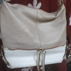 Sondra Roberts Squared Two Tone Shoulder Bag
