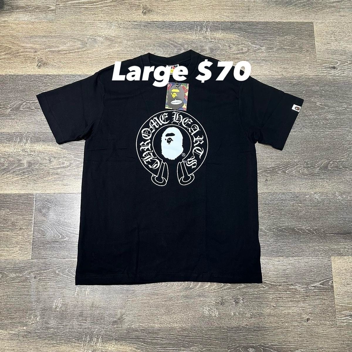 Selling Chrome Hearts Bape Shirt