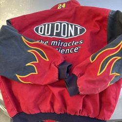 Du Pont Racing Jacket Vintage Street Wear Xxl 