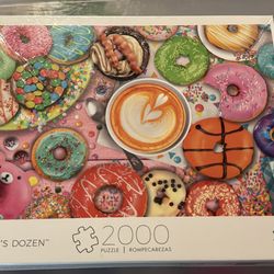 Buffalo Games Baker’s Dozen 2000 Piece Jigsaw Puzzle