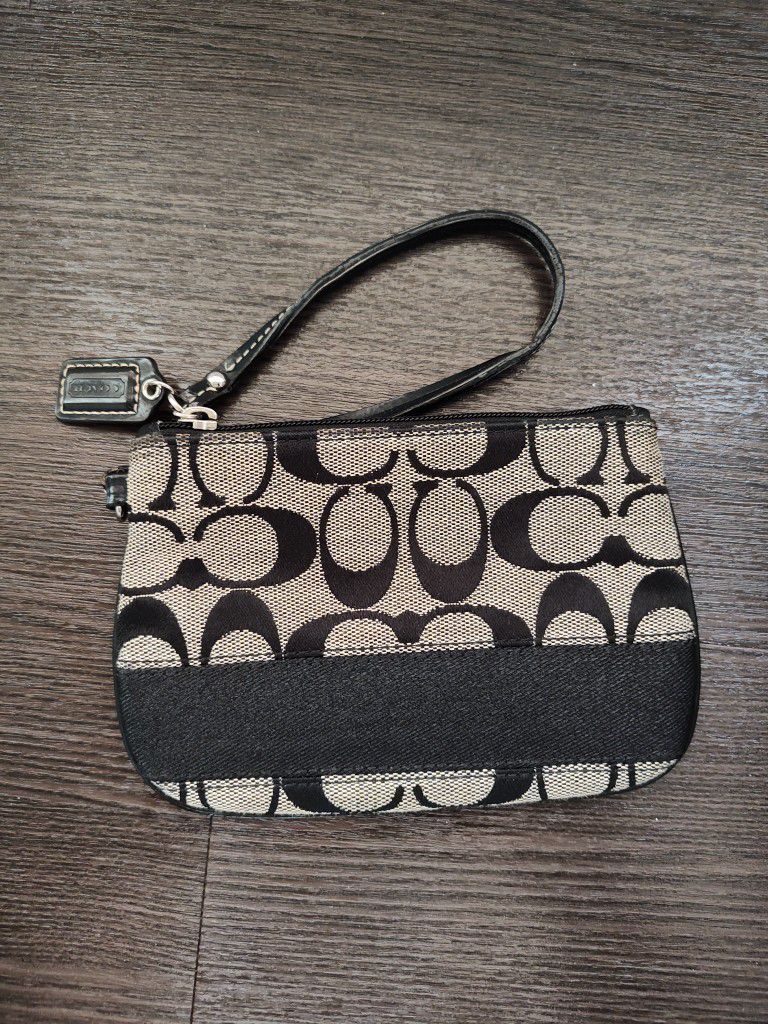 Small Coach Purse Wallet Pouch 
