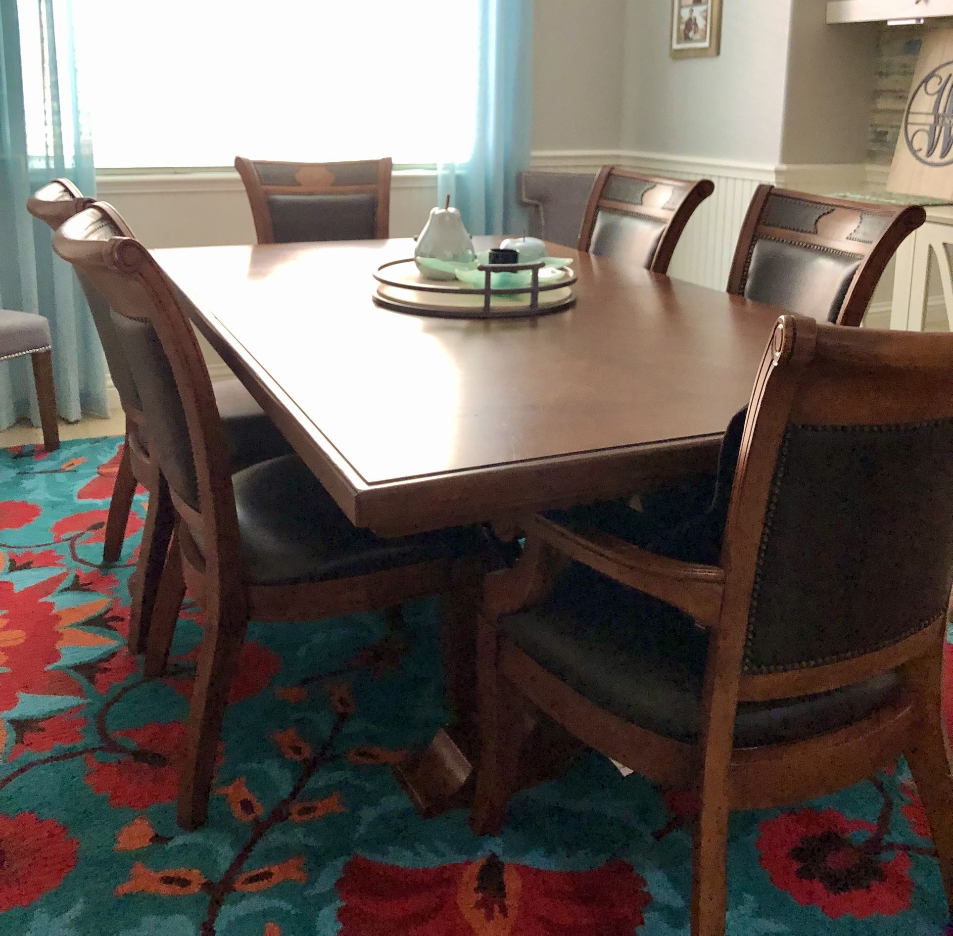 Dining Set with Buffet Table